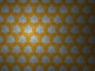 yellow gray hexagon background, with lighting gradient, yellow polygon wallpaper, yellow gradient Background