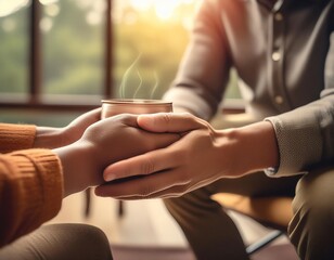 Obraz premium Mental Health Support and Counseling Session