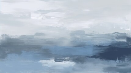 a watercolor background with a serene sky with blue and grey shades