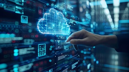 Futuristic Augmented Reality Interface Accessing Cloud based Data and Information