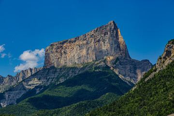 Le Mont Aiguille, Vercors, Isère, France