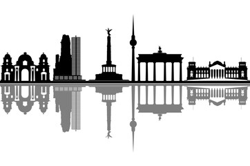 berlin germany city skyline