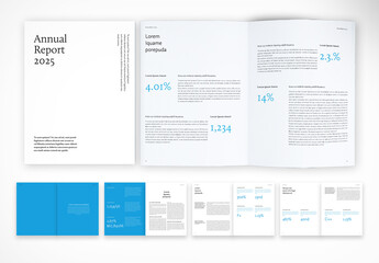 Corporate Vision Annual Report Template