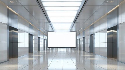 Obraz premium The modern office corridor