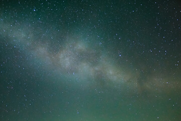 녹색 초록색 하늘 별 은하수 풍경