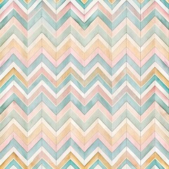 Pastel Diamond Chevron Pattern