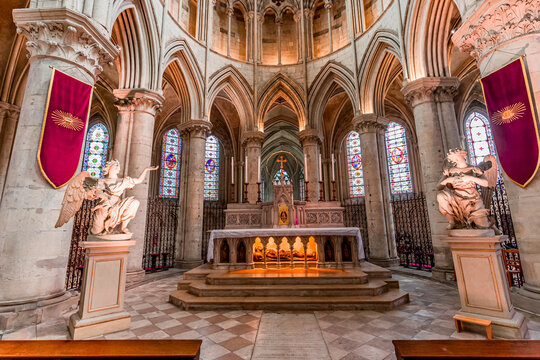 Cathedral Saint Peter, Lisieux, calvados, normandy, France