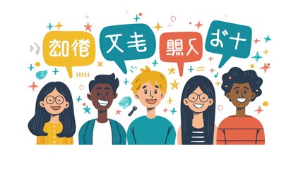 Fototapeta premium Detail the duties of a translator, focusing on activities like translating documents, interpreting conversations, and ensuring accuracy and cultural relevance. 