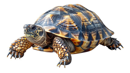 Fototapeta premium turtle isolated on white background, isolated Illustrations, paintings, watercolors - Generative AI