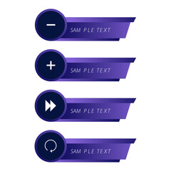 Template third lower design of set
