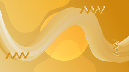 Fototapeta premium Colorful background with different abstract shapes