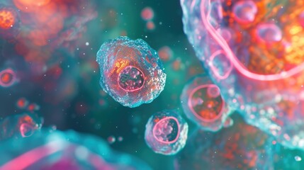 Visualizing Cellular Processes Through Microscopy