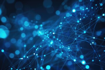 Dynamic Network Connections in Electric Blue