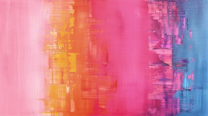 Naklejka premium Abstract Artwork Depicting Vibrant Colors and Dynamic Brushstrokes