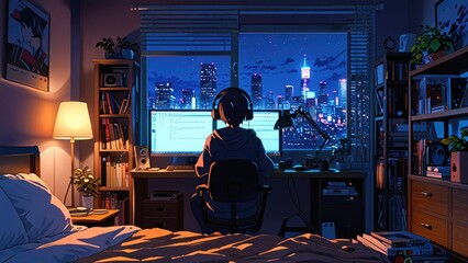 Work from Home in an Animated Reality