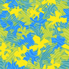 Zebra style camouflage pattern background. Urban masking camo repeat print