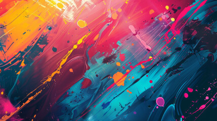 colorful graffiti style background