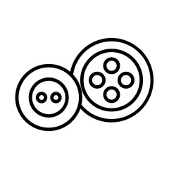 Button line icon