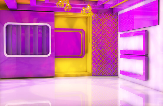 broadcasting virtual studio professional  look