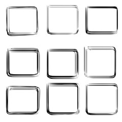 set of buttons