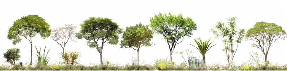 Obraz premium An outdoor savanna nature plant Hyperrealistic High Detailed Isolated On Transparent Background