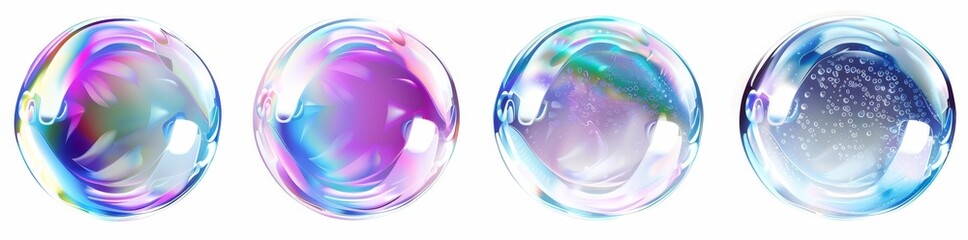 The image is a hyperrealistic high-resolution png file with refraction and holography on a transparent background