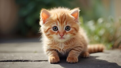 Adorable Small Cat