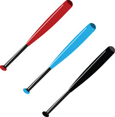 baseball bat clipart or illustration isolated on a white background.