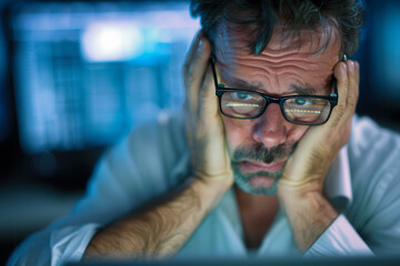 Chaotic and Emotional Display of a Frustrated Computer User