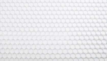 bright white abstract honeycomb background