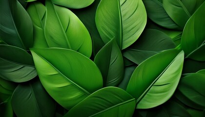 close up of leaves texture