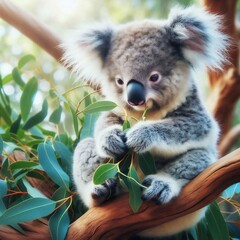 Fototapeta premium koala in the forest