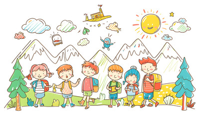 Obraz premium education and learning concept