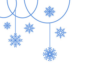 Christmas Clip Art Snowflake Illustration