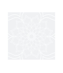 This is simple and vector mandala background and it is editable.