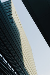 Modern Urban High-Rise Buildings Perspective