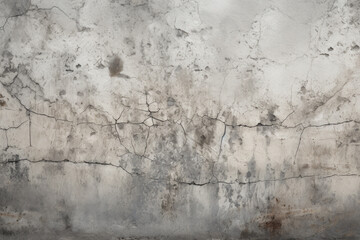 Obraz premium Processed collage of obsolete stucco wall with visible cracks texture. Background for banner, backdrop