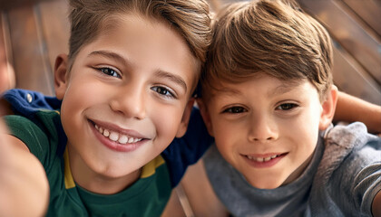 CRIAN&Ccedil;AS, IRM&Atilde;OS, TIRANDO SELF SORRINDO AO AR LIVRE 