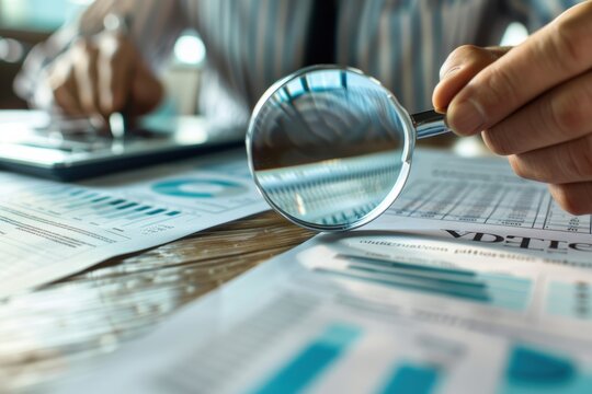 Forensic accountants investigate financial records, tracing transactions to detect fraud and uncover money laundering schemes.