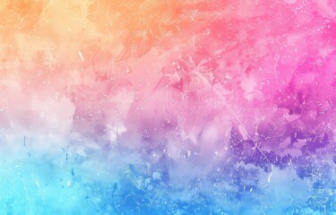 Fototapeta premium Blurred pink pastel holographic gradient background texture. Colorful digital grain soft noise effect pattern. Retro lo-fi multicolor retro design.