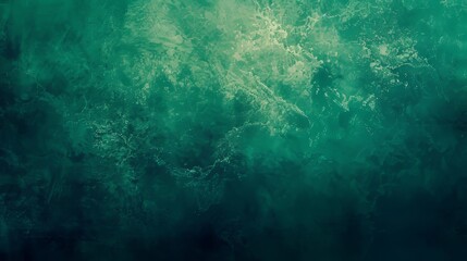 Fototapeta premium This is a grungy gradient background that transitions from green to black with a grainy texture. The image is available for download.