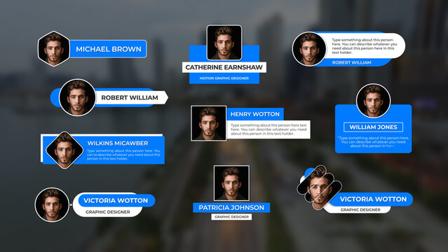 Lower Thirds with Photo