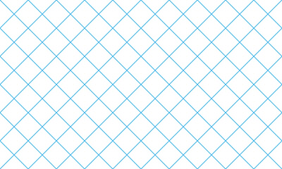 Seamless pattern with blue grid lines
