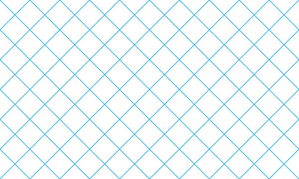 Seamless pattern with blue grid lines