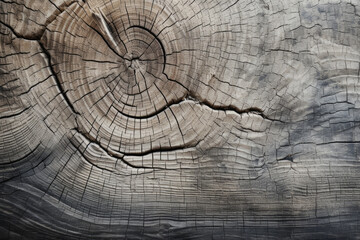 Fototapeta premium Processed collage of cracked wooden log surface texture. Background for banner, backdrop