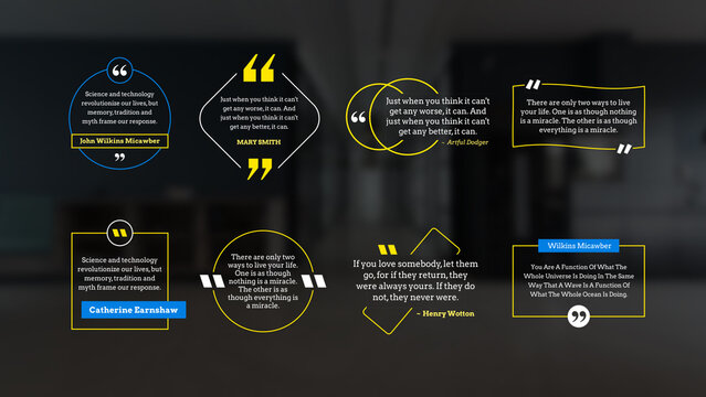 Creative Quote Titles