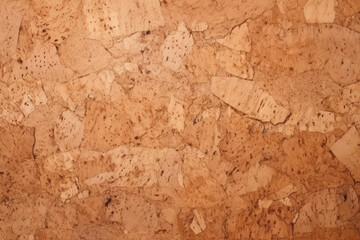 Fototapeta premium Processed collage of cork board or OSB board material texture. Background for banner, backdrop