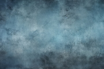 Processed collage of dark blue plaster material texture. Background for banner, backdrop or texture