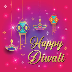 Happy Diwali Festival, Festival Offer Poster Design Template India Festival.
