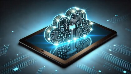 Futuristic Cloud Computing Technology on Tablet